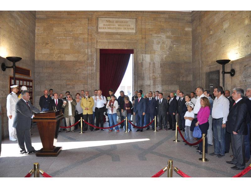 8 Ekim 2011 izimder 51 Yil Anitkabir ziyareti