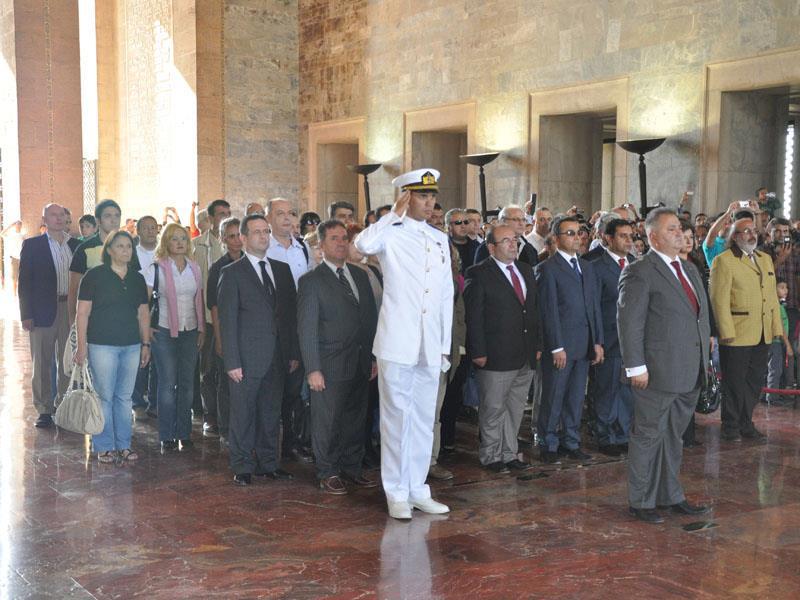 8 Ekim 2011 izimder 51 Yil Anitkabir ziyareti