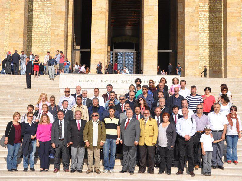 8 Ekim 2011 izimder 51 Yil Anitkabir ziyareti