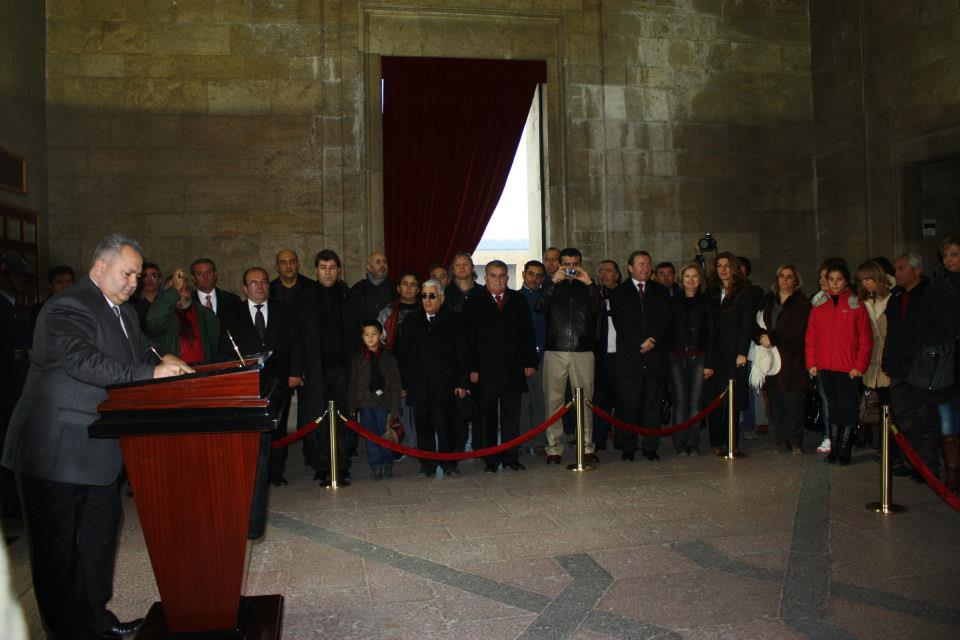 8 Ekim 2011 izimder 51 Yil Anitkabir ziyareti