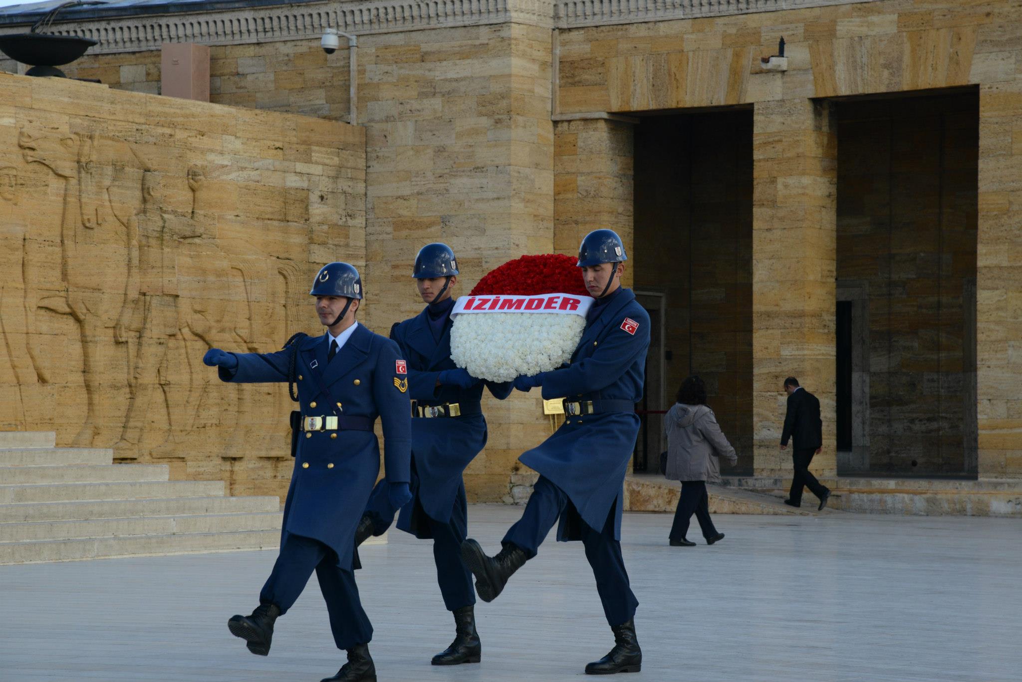 8 Ekim 2011 izimder 51 Yil Anitkabir ziyareti