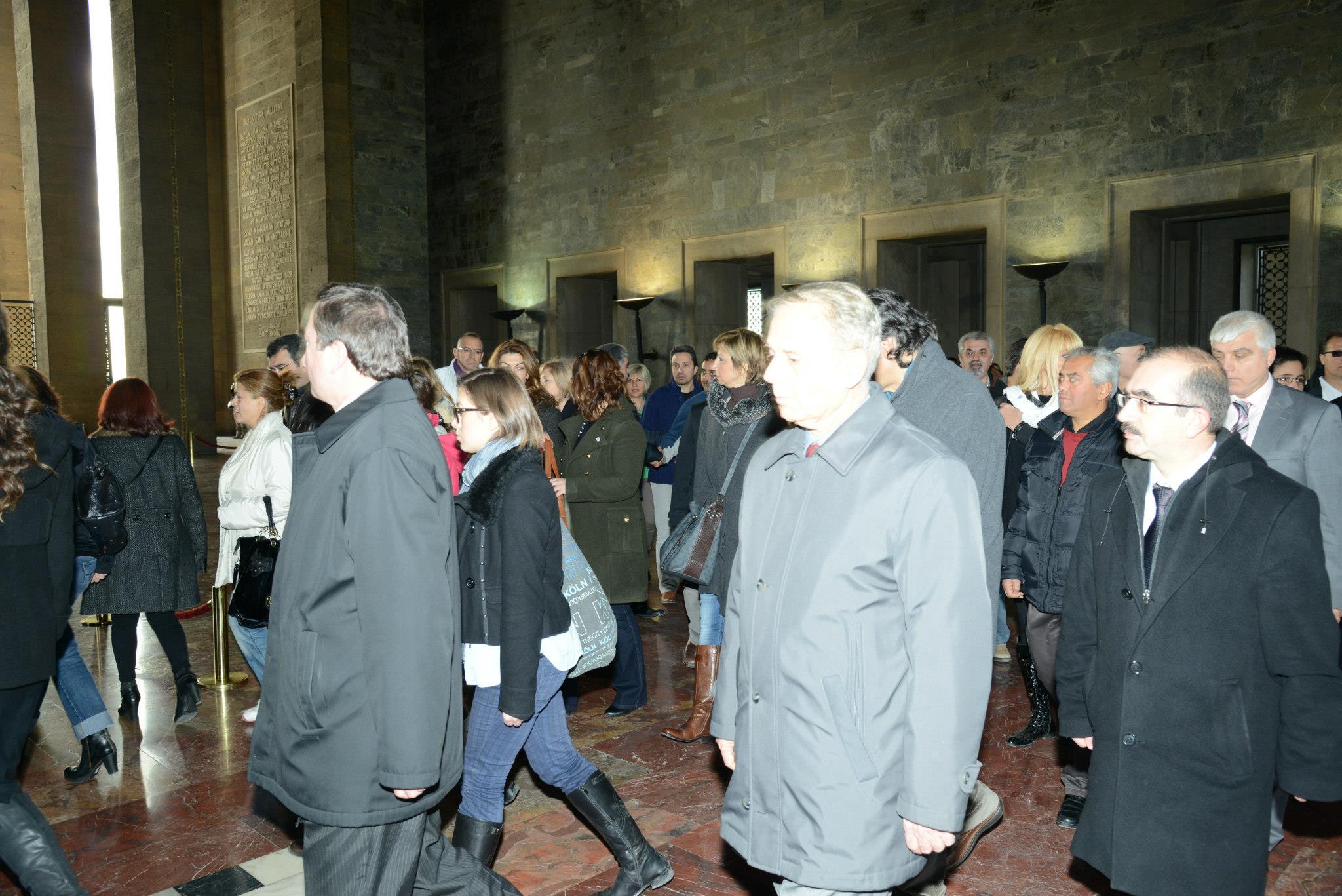 8 Ekim 2011 izimder 51 Yil Anitkabir ziyareti