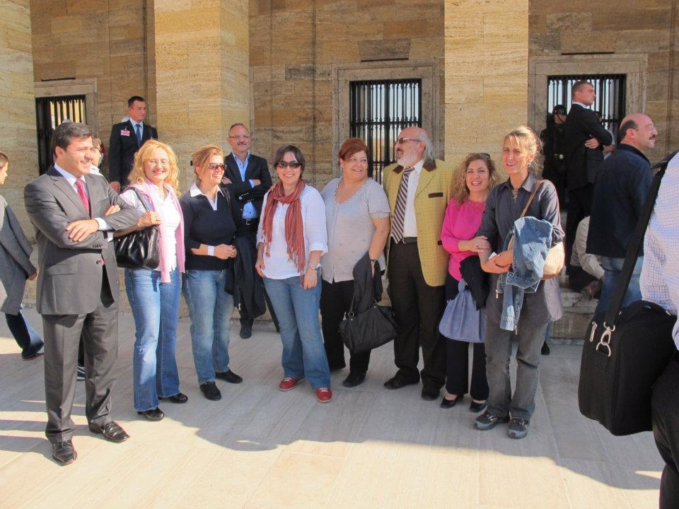 8 Ekim 2011 izimder 51 Yil Anitkabir ziyareti