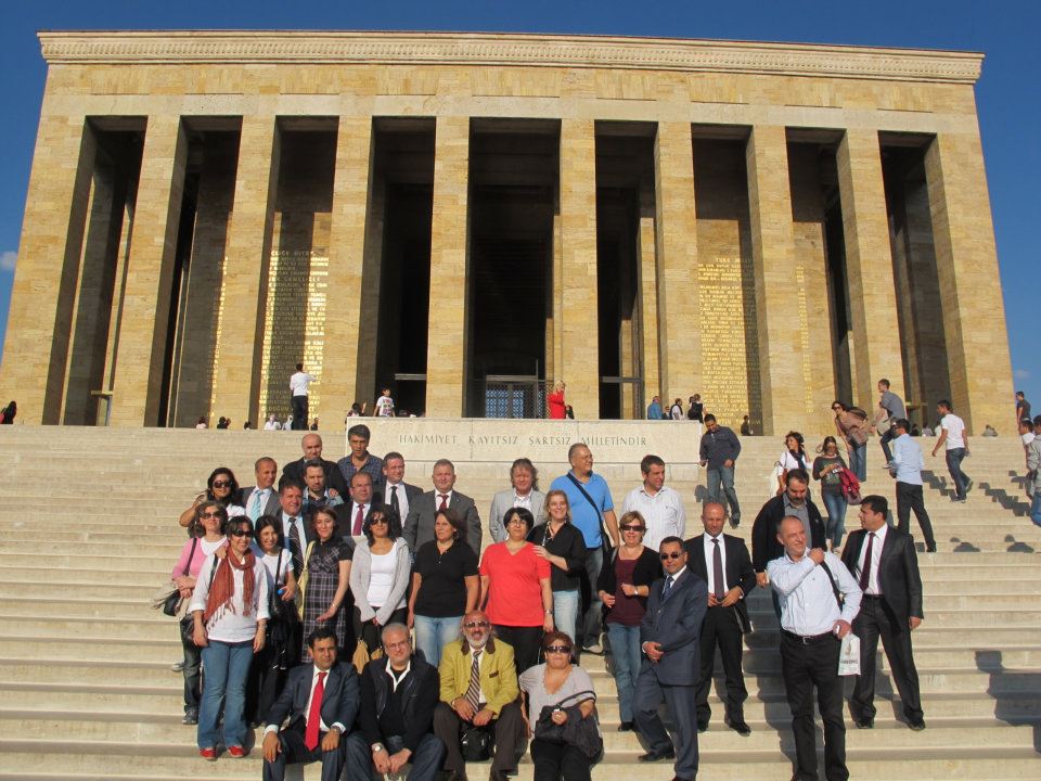 8 Ekim 2011 izimder 51 Yil Anitkabir ziyareti