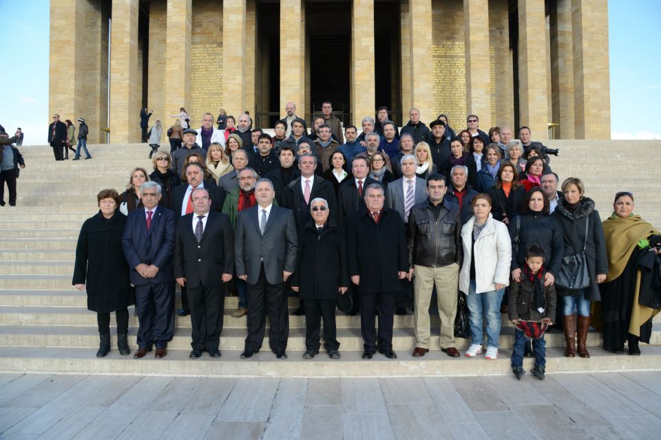 8 Ekim 2011 izimder 51 Yil Anitkabir ziyareti