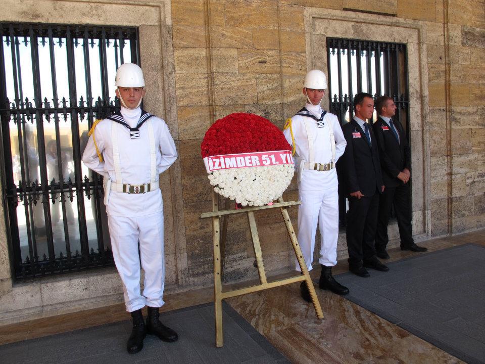 8 Ekim 2011 izimder 51 Yil Anitkabir ziyareti