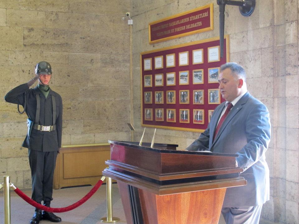 8 Ekim 2011 izimder 51 Yil Anitkabir ziyareti