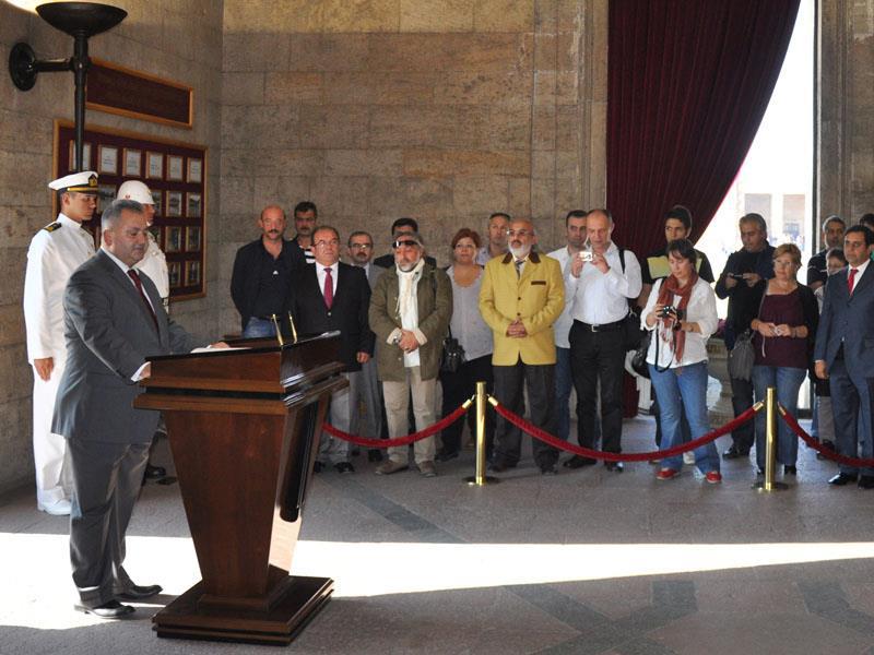 8 Ekim 2011 izimder 51 Yil Anitkabir ziyareti